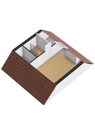 Plattegrond - Schoofstraat 24, 1446 DD Purmerend - Schoofstraat 24_2e verdieping_3D.jpg